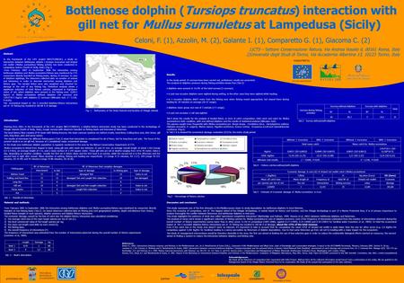Celoni, F. (1), Azzolin, M. (2), Galante I. (1), Comparetto G. (1), Giacoma C. (2) Bottlenose dolphin (Tursiops truncatus) interaction with gill net for.