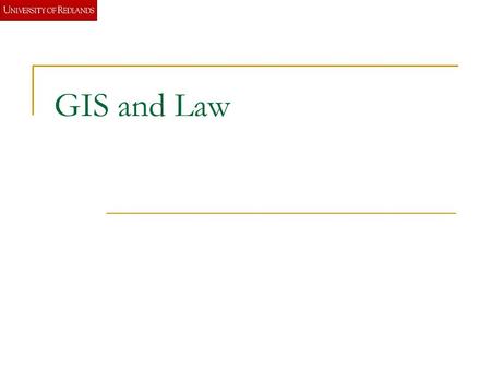 GIS and Law. Overview Get permissions Question 1: The Singer Speaker Songwriter - words Composer - music.