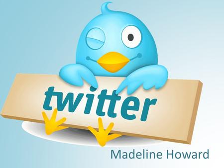 Madeline Howard. History of Twitter Created in March 2006 by Jack Dorsey Launched in July 2006 Originally called Twttr, a SMS company that makes text.