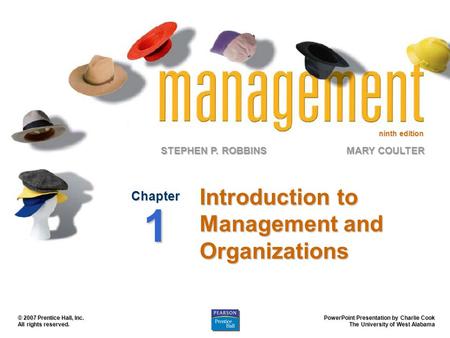 Introduction to Management and Organizations