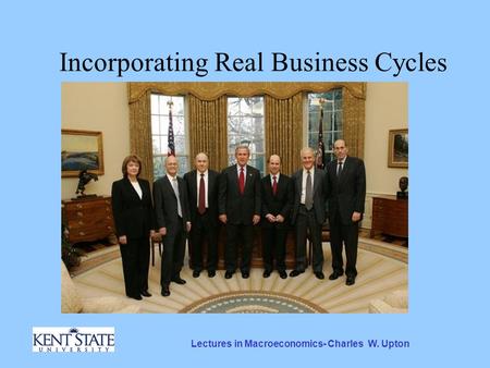 Lectures in Macroeconomics- Charles W. Upton Incorporating Real Business Cycles.