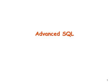 1 Advanced SQL. 2 Consider the following relations: –pupil (pupil_name, address, class, birthyear) –subject (subject_name, class, teacher) –grades (pupil_name,