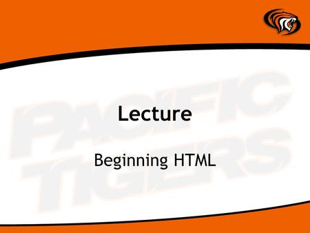 Lecture Beginning HTML. Early Internet Navigation Prior to 1989, users employed text- based UNIX commands to navigate the various resources on the WAN.