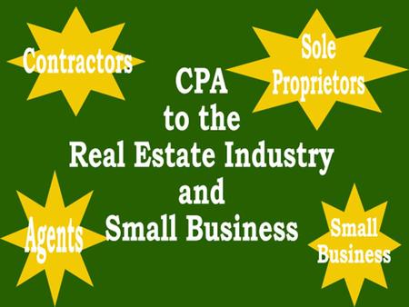 Tax Information for Real Estate Agents Presented by Walker Business Systems.
