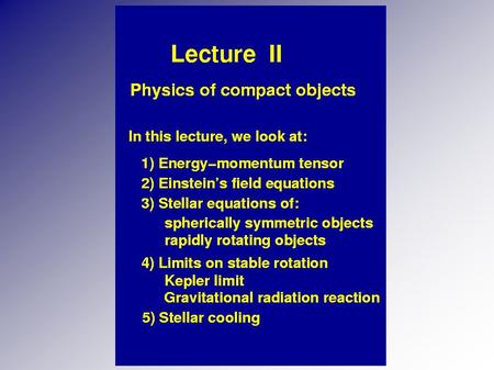 Possible neutron star compositions Spin evolution of neutron stars.