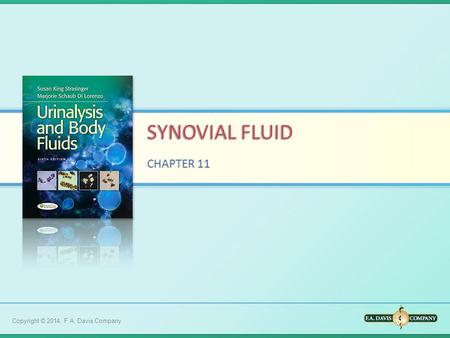 SYNOVIAL FLUID CHAPTER 11.