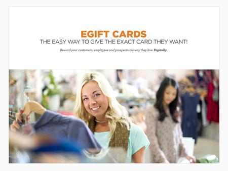 eGift Cards Go beyond traditional gift cards with eGift Cards — the reward recipients can use to select a card of choice from hundreds of retailers. Once.