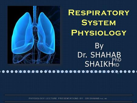 Respiratory System Physiology