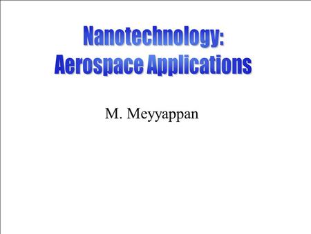 Aerospace Applications