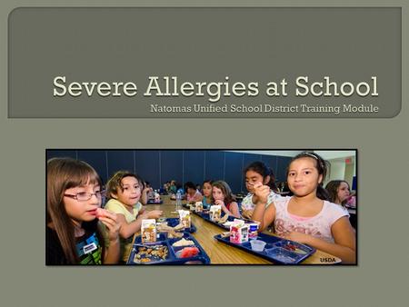  Impact of food allergies on children  What is a food allergy?  Triggers that worsen food allergies  Mild signs & symptoms  Medical management of.