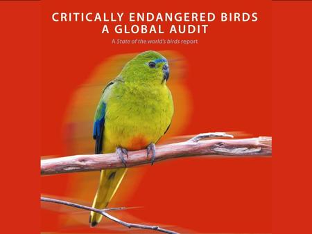 A State of the world’s birds report Critically Endangered birds: a global audit.