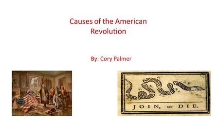 By: Cory Palmer - The American Revolution was a political battle that took place between 1765- 1783. The actual war itself didn’t begin until 1775 -Disputes.
