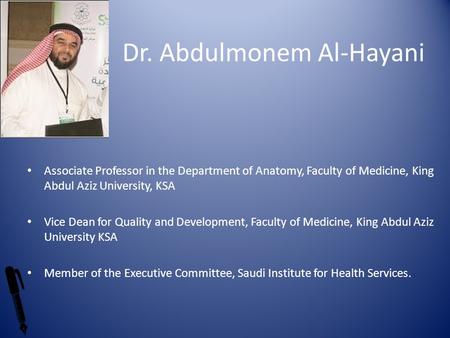Dr. Abdulmonem Al-Hayani