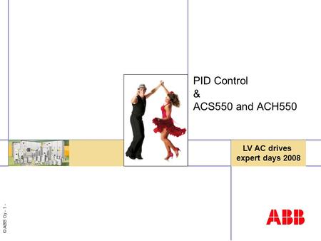 PID Control & ACS550 and ACH550