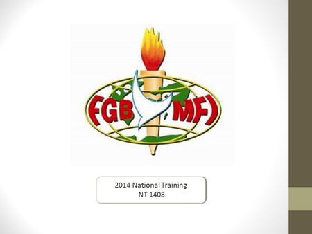 2014 National Training NT 1408 2014 National Training NT 1408.