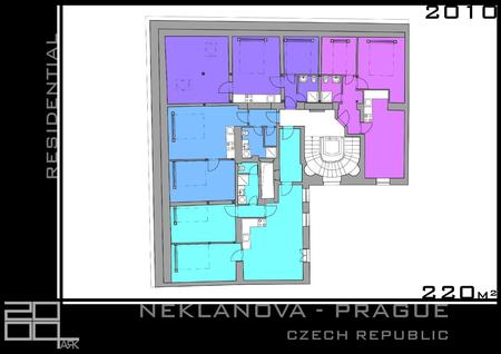 NEKLANOVA - PRAGUE CZECH REPUBLIC 220 m² 2010 RESIDENTIAL.