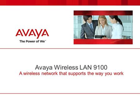 Introductory deck to Avaya WLAN 9100 Series