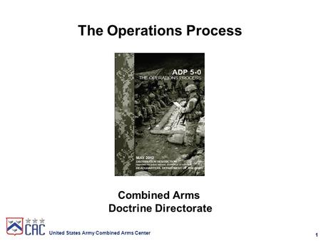 The Operations Process
