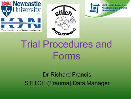 Trial Procedures and Forms
