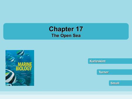Chapter 17 The Open Sea.