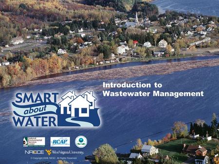 Introduction to Wastewater Management.