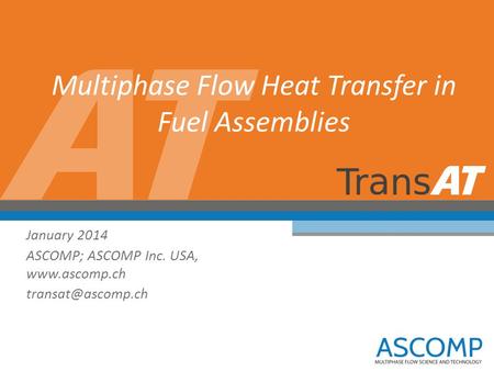 Multiphase Flow Heat Transfer in Fuel Assemblies