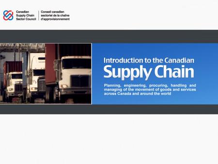 Supply Chain 101 – July 2010.