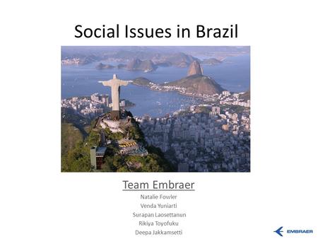 Social Issues in Brazil