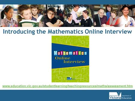 Introducing the Mathematics Online Interview