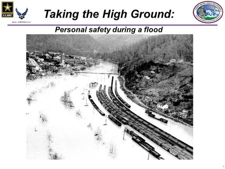 11 Taking the High Ground: Personal safety during a flood.