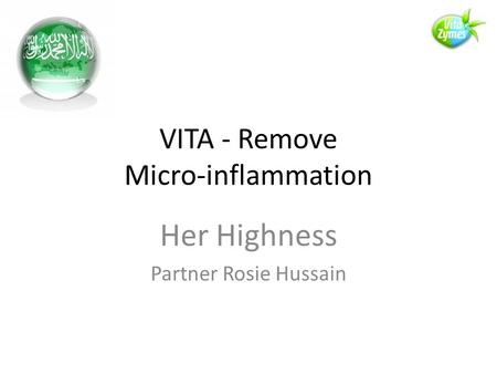 VITA - Remove Micro-inflammation