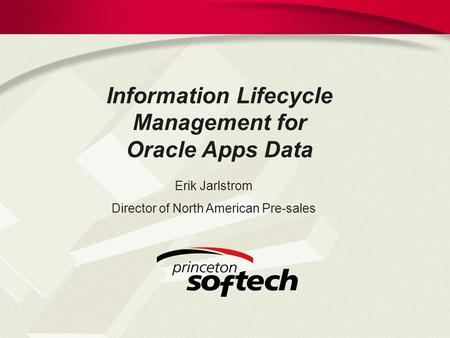 Information Lifecycle Management for