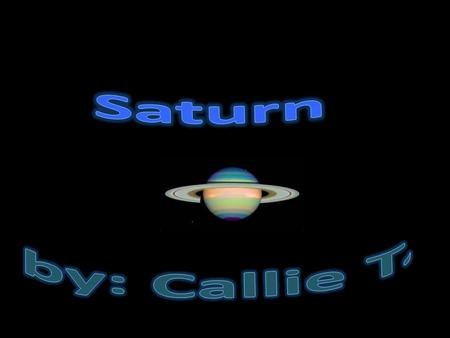 Table of Contents 1. Title 2.Table of Contents 3. What do scientists think the surface of Saturn is like? What is the atmosphere like on Saturn? 4.