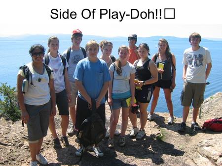 Side Of Play-Doh!!. The variables we tested were… Water pH and conductivity pH of the surrounding soil Tree inventory We measured the soil pH and inventoried.