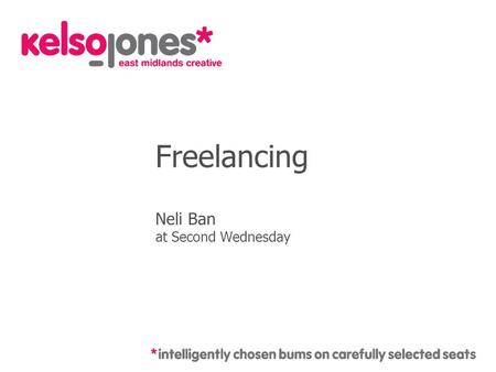 Freelancing Neli Ban at Second Wednesday. Who we are Specialist recruitment agency for creative industry in East Midlands Permanent and freelance jobs.