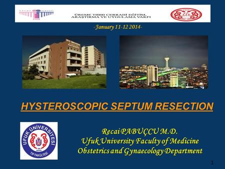 HYSTEROSCOPIC SEPTUM RESECTION