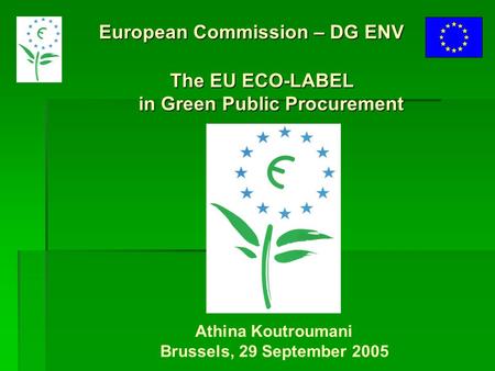 European Commission – DG ENV