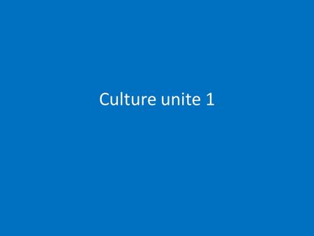 Culture unite 1. How do the French say hello to each other? They kiss each other on the cheek or shake hands.