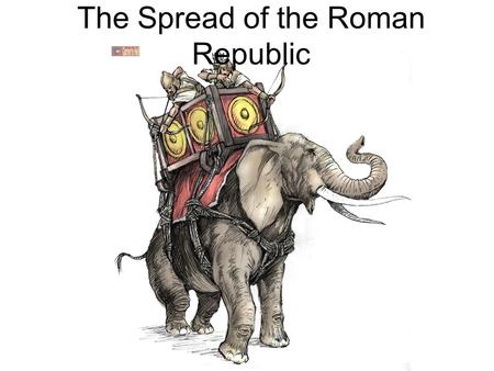 The Spread of the Roman Republic. The Spread of Roman Power Roman legions fight to expand the empire –Controlled central Italy by 390 BC Were defeated.