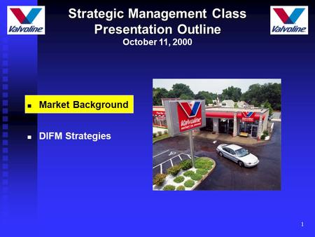Strategic Management Class
