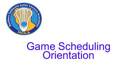 Game Scheduling Orientation. Timeline Why wait until December 13 to begin? Need to schedule conference games first, conferences might change up through.