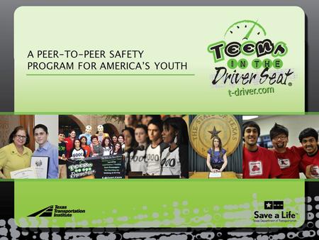 A PEER-TO-PEER SAFETY PROGRAM FOR AMERICA’S YOUTH.
