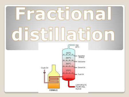 Fractional distillation