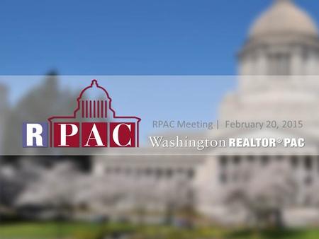 What is the REALTOR PAC? Organize membership as a concerned, involved political constituency Raises voluntary funds for use in making political contributions.