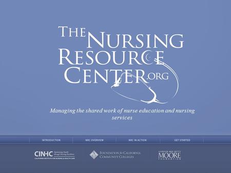 Managing the shared work of nurse education and nursing services.
