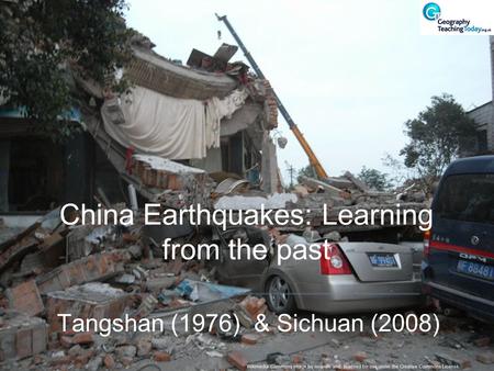 China Earthquakes: Learning from the past Tangshan (1976) & Sichuan (2008) Wikimedia Commons image by miniwiki and licensed for use under the Creative.