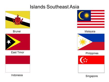 Islands Southeast Asia