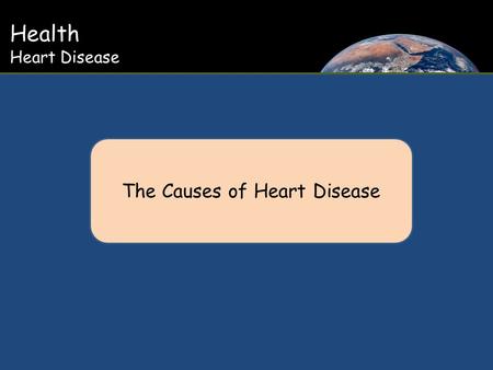 Health Heart Disease The Causes of Heart Disease.