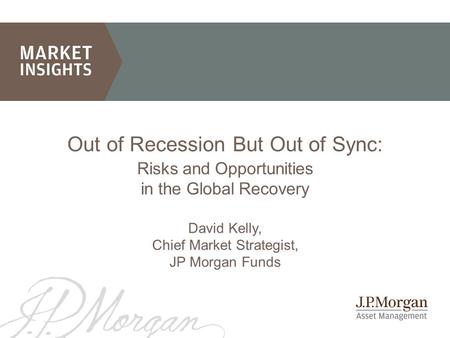 The U.S. Outlook: From Recovery to Expansion