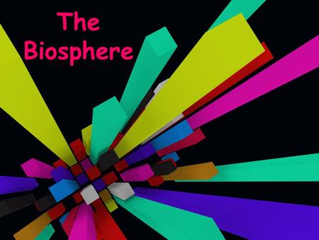 The Biosphere. What is the Biosphere? The biosphere is the portion of Earth that supports life.